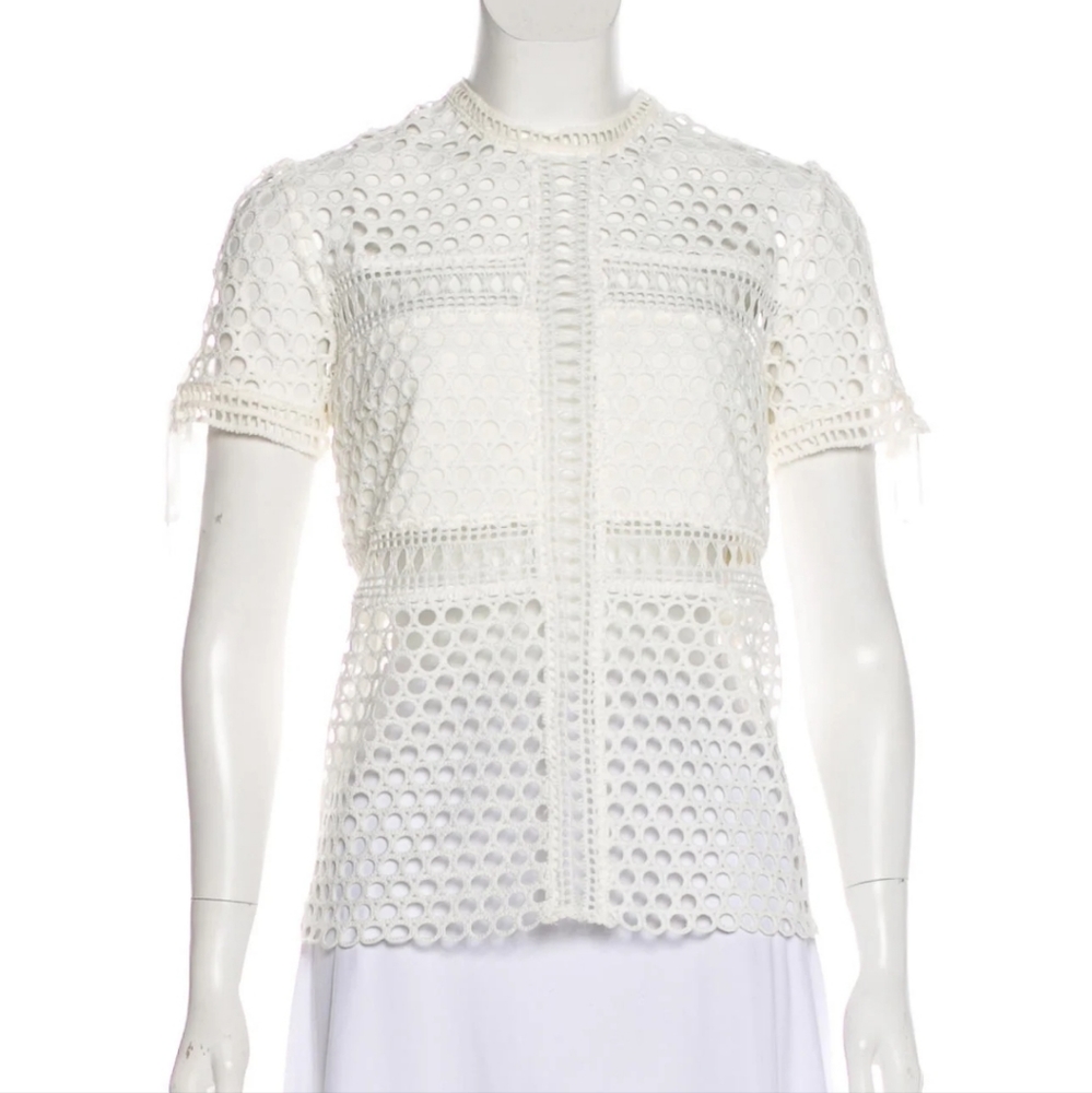 Super cute self portrait top!!